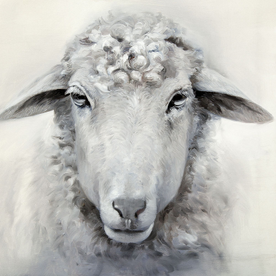 tableau portrait mouton