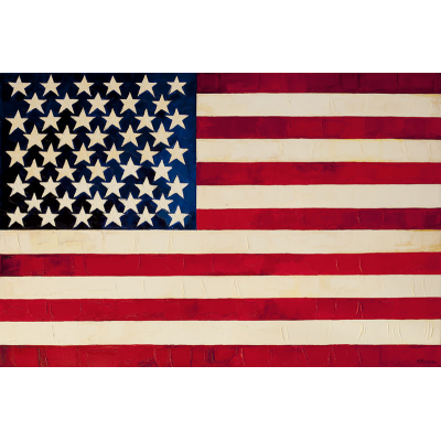 US Flag - Peinture Fabien Novarino