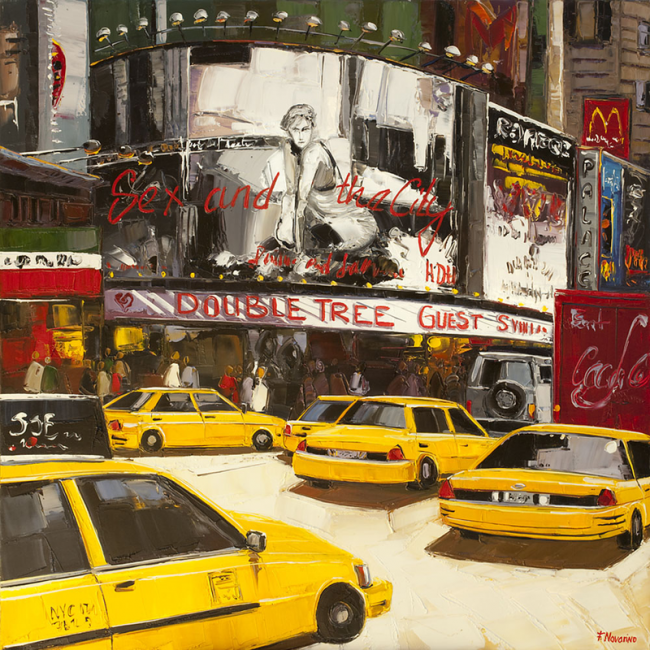 peinture de Broadway à New York