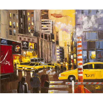 New York Evening par Fabien Novarino