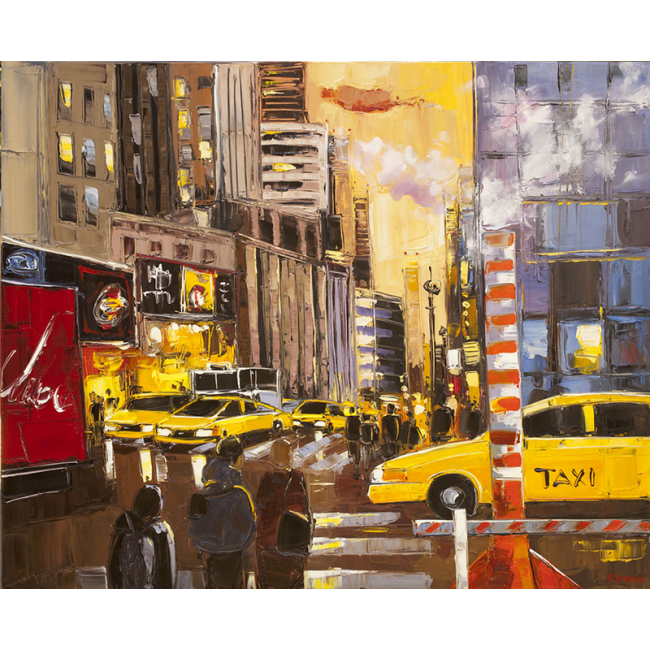 New York Evening par Fabien Novarino